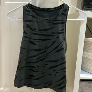 Athleta striped tank top
